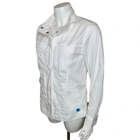 Gap x HFR Harlem’s Fashion Row Structured Shirt Jacket S Rich Fresh Snap White - Picture 9 of 13